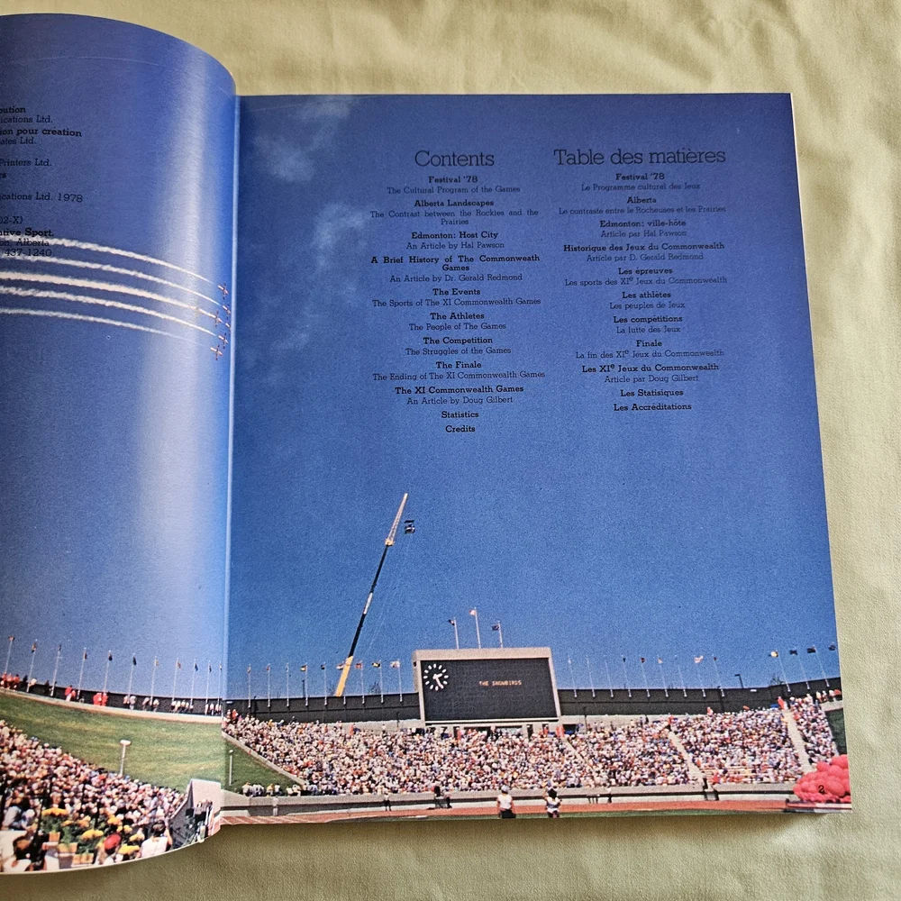 Vintage Edmonton '78 Pictorial Record of XI‎ Commonwealth Games Photo Book - Picture 8 of 12